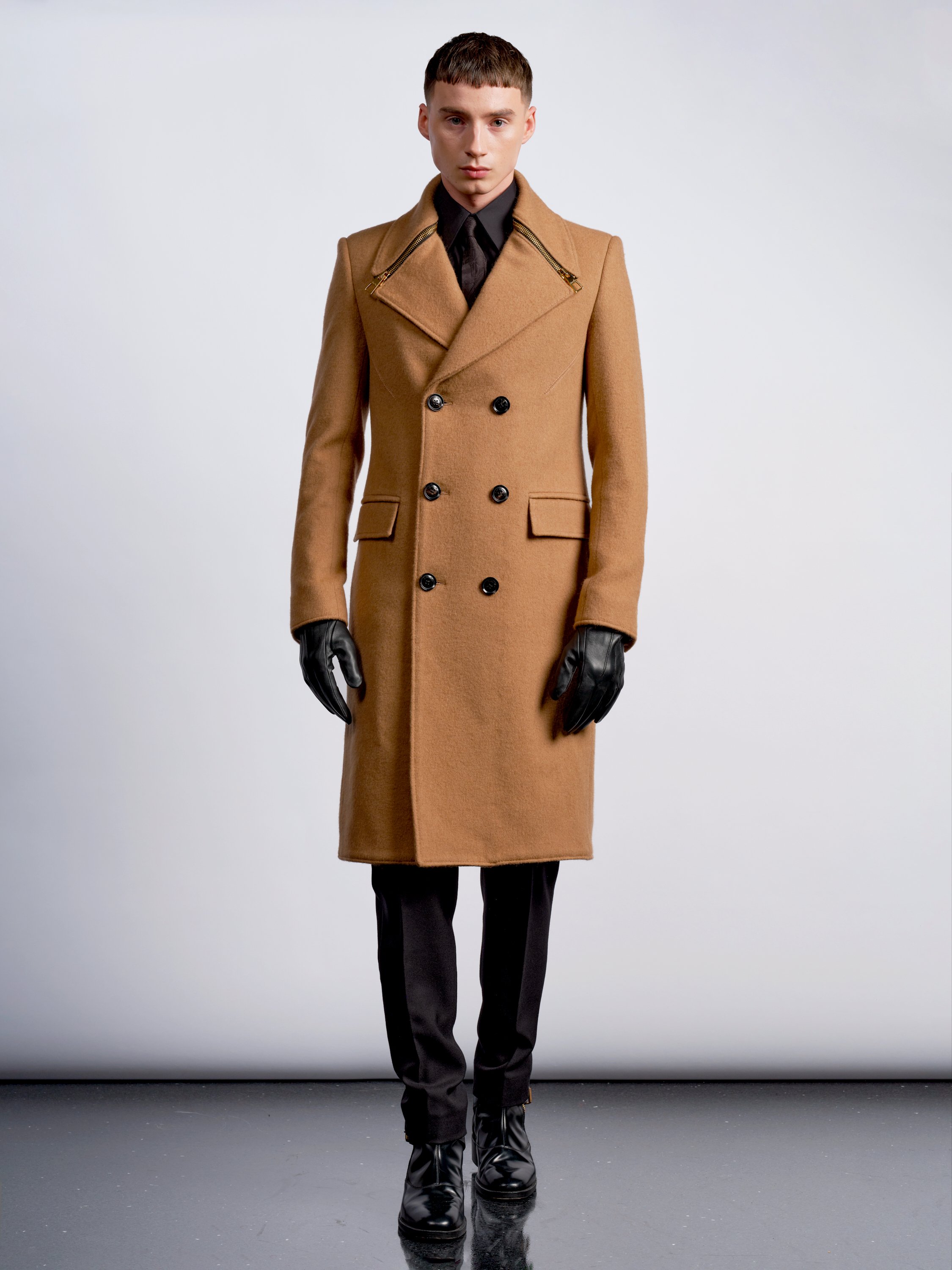 Black Slash Coat — Joshua Kanemenswear, fashion, tailoring Black Slash Coat — Joshua Kanemenswear, fashion, tailoring